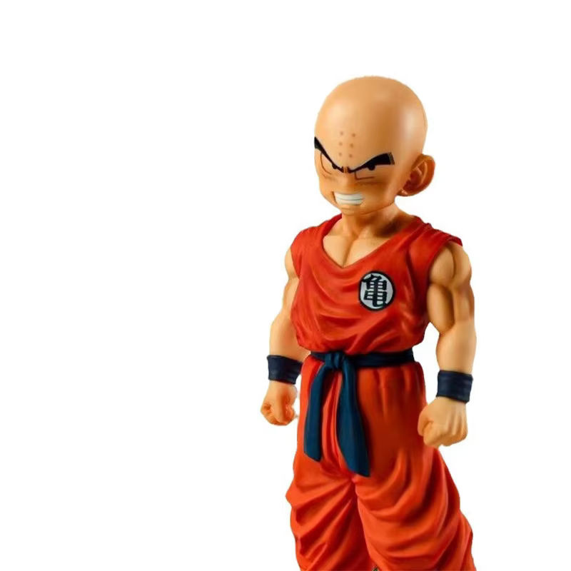 Bandai Dragon Ball Z Anime Figur Krillin aus Kunststoff in Orange, Höhe: 16 cm - Bild 3