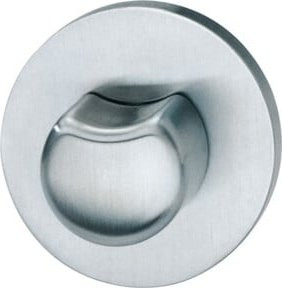 FSB Riegelrosette 03 0481 VA F69 in Silber mit 7mm Schildstärke und runder Form - Bild 1
