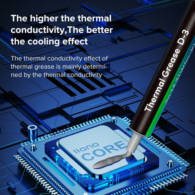 llano Laptop-CPU Wärmeleitpaste mit hoher Leistung für Computer-CPUs - Bild 1
