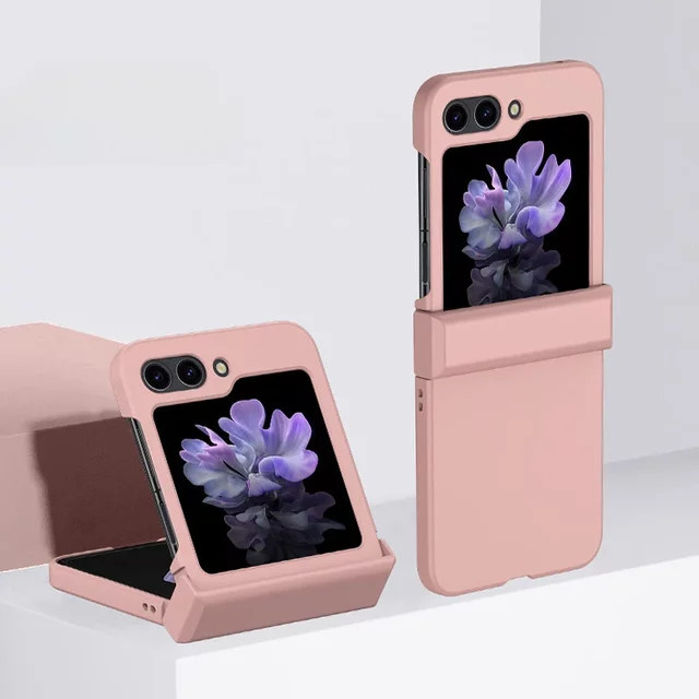 Stoßfeste Hartschalen-Handyhülle mit Scharnierschutz für Samsung Galaxy Z Flip (kompatibel mit Flip 3 bis Flip 8) in Grün - Bild 1