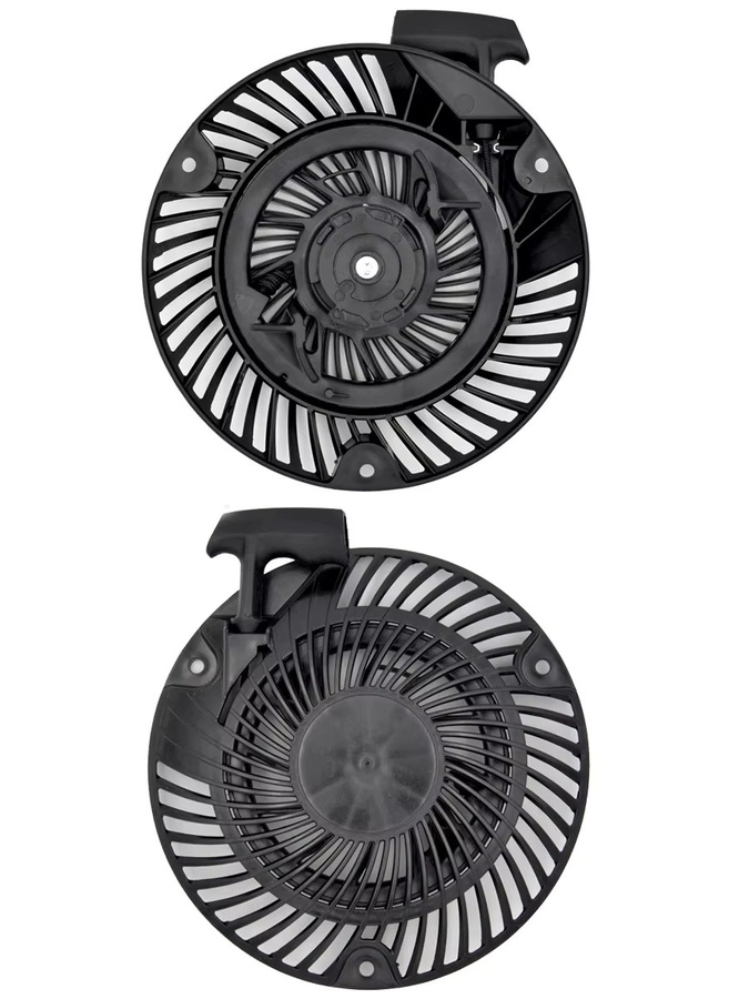 LUSQI Rückstoßstarter Ersatzteil für Briggs Stratton Rasentrimmer und Generatoren, Farbe: Schwarz - Bild 5
