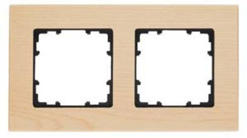 Siemens Schalterprogramm Delta Holz 2fach Rahmen in Braun 5TG11023 - Bild 1
