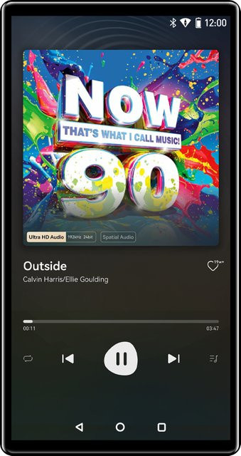 Famue BF66 5G MP3-Player mit Android 13, 64GB ROM, 6GB RAM, WiFi, Bluetooth 5.0 und Unterstützung für verlustfreie Klangqualität in Schwarz - Bild 1