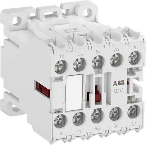 ABB Kleinschütz MC1A400ARJ in Weiß, B/T/H: 4,5 x 5,6 x 20,0 cm - Bild 1