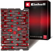 Einhell Schraubendreher-Set E-Case 17-teilig in Rot-Schwarz aus Edelstahl - Bild 3