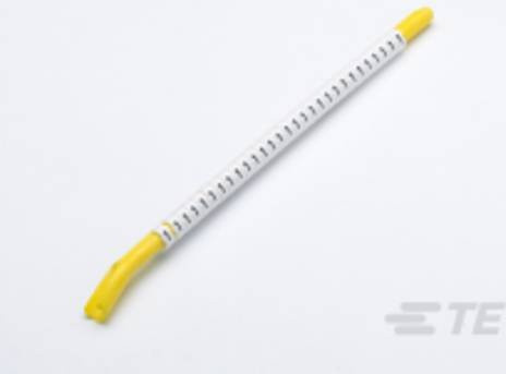 TE Connectivity Kabelidentifikation 2-1768048-5 in Gelb - Bild 1