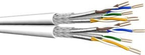 Draka Comteq Cat.7 Ethernet LAN Kabel S/FTP weiß - Bild 1