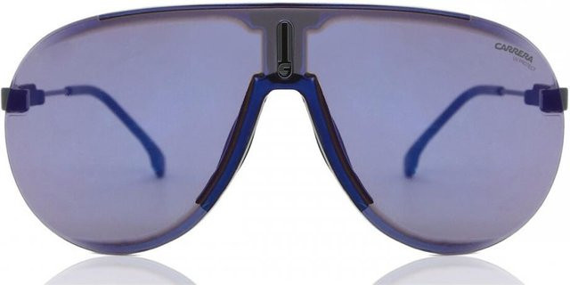 Carrera Superchampion D51 Sonnenbrille, randlos, Unisex, grau, blue - Bild 1