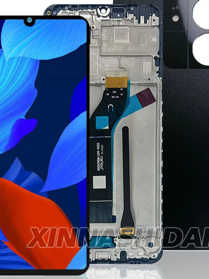 Xiaomi Redmi 13C Ersatz LCD-Display mit 6,74 Zoll TFT Touchscreen und Rahmen in Schwarz - Bild 4