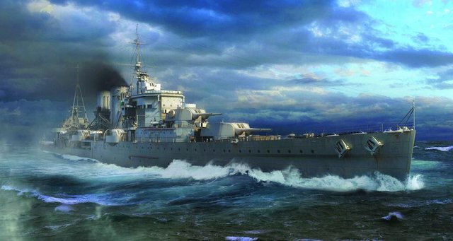 Trumpeter HMS Exeter - Bild 1