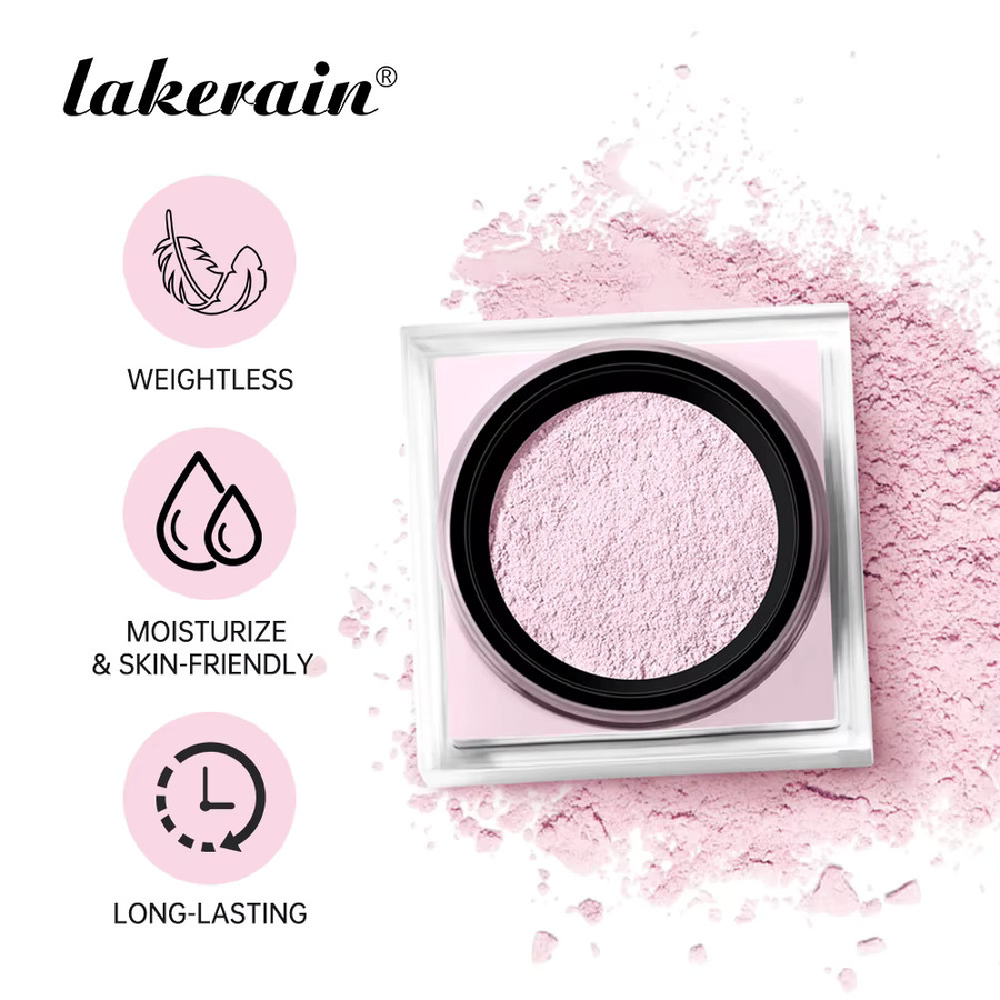 Lakerain Setting Powder, Matt, Unisex - Bild 3