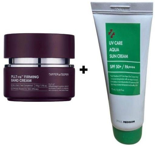 DIFFER&DEEPER PLLT-RA Straffende Band-Creme, 50 g, Poly-L-Milchsäure-Komplex - Bild 1