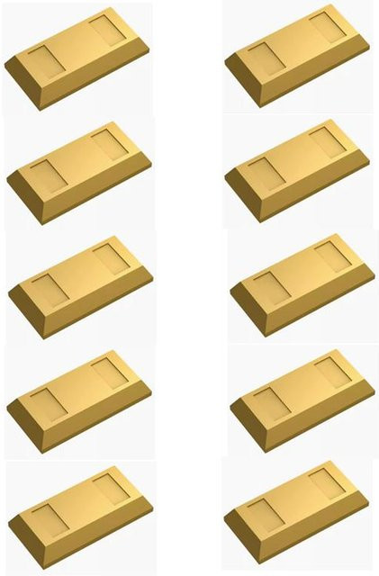 Yiran toy Stadt Kleines Tresor Gold Silber Mine, Bausteine, ab 6 Jahren - Bild 1