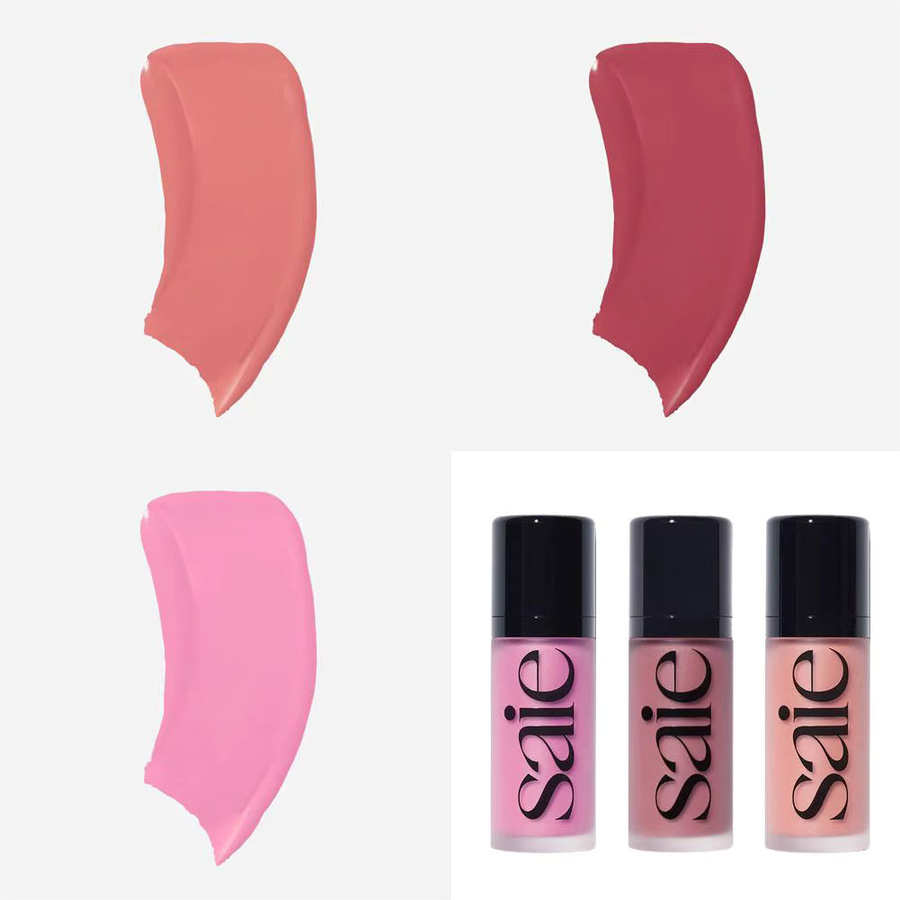 Saie Liquid Blush Highlighter Contouring Puder, Rosy Soft Rose - Bild 6