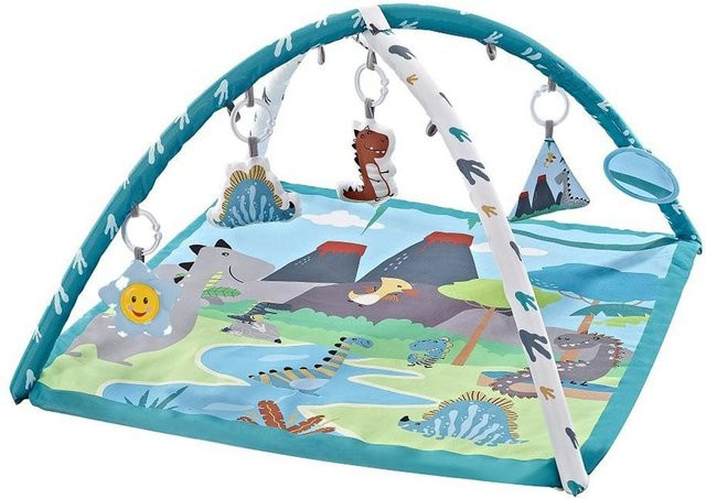 Chipolino Spielbogen Tiere Krabbeldecke türkis mit Musikfunktion ab Geburt - Bild 1