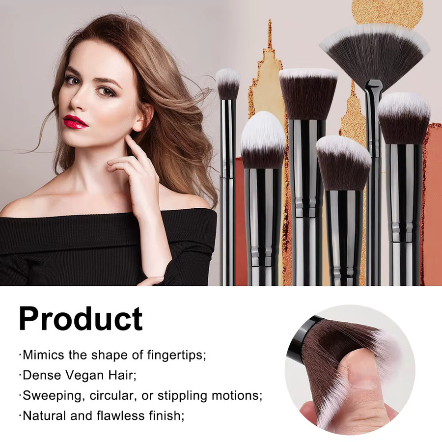 VANDER Make-up-Pinsel-Set, 14-teilig, Damen - Bild 5