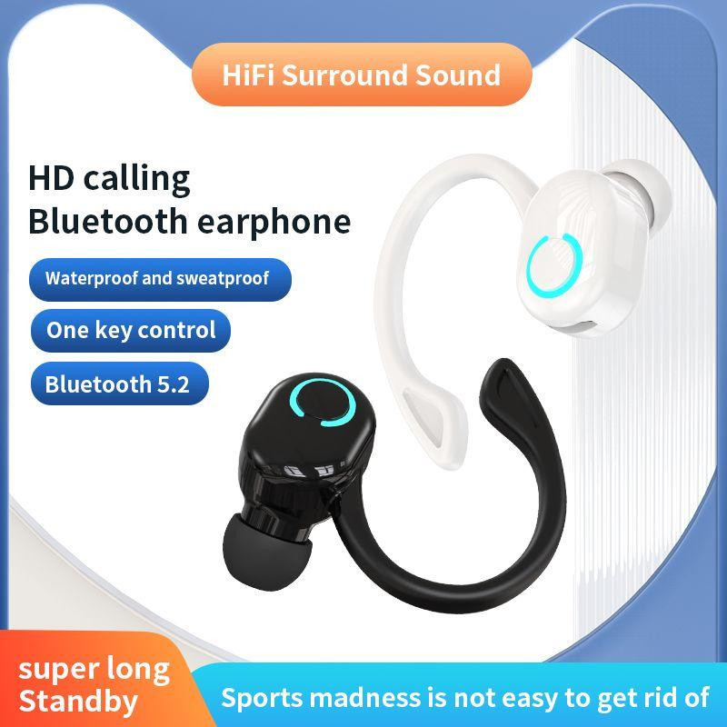 Kebidumei S10 Bluetooth 5.2 Wireless Kopfhörer mit Mikrofon HIFI Stereo Business Headset in Schwarz - Bild 7