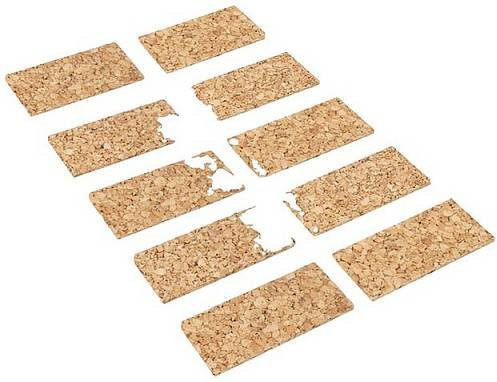 Bernstein Tools for Electronics Korkaufkleber, Farbe: Braun, B/T/H: 5,0 x 2,5 x 0,5 cm - Bild 1