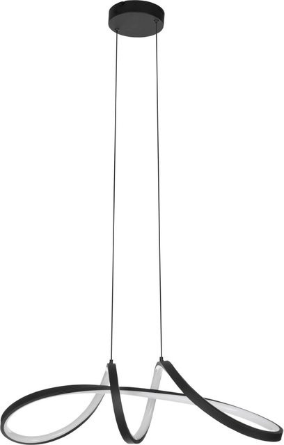 Eglo LED-Pendelleuchte Calarossa-Z RGB/CCT in Schwarz-Weiß, Durchmesser: 21 cm - Bild 1