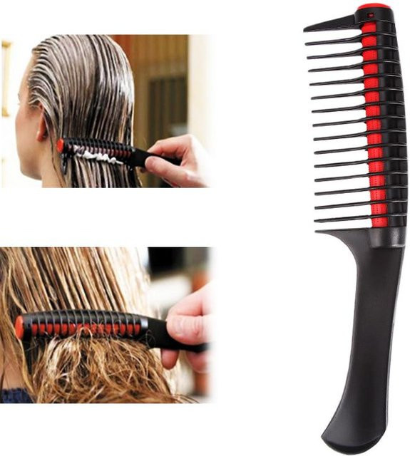 Rollkamm Haar Kamm mit großen Zähnen, Unisex, für normales Haar - Bild 1