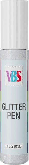 VBS Glitter Pen Silber 30 ml - Bild 1