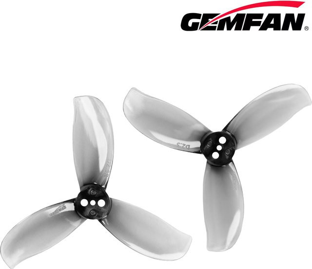 Gemfan D2.5-3 3-Blatt-Propeller in Blau, 4 Paare (4CW+4CCW), 63,5 mm, kompatibel mit DJI O4 HD und kanalisierten Whoop-Drohnen - Bild 1