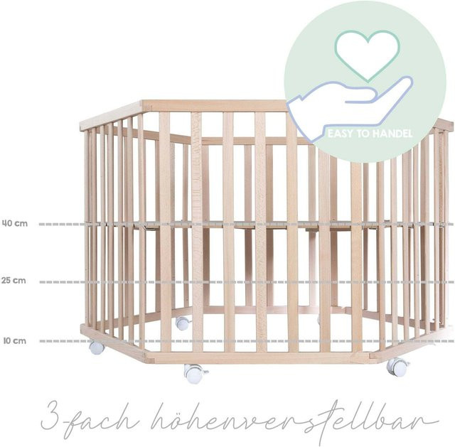 Roba Laufgitter Little Stars 6-eckig - Bild 1