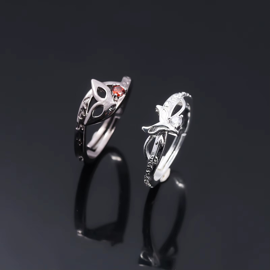 Brdwn Ring, Silber, Kristall, Unisex - Bild 2