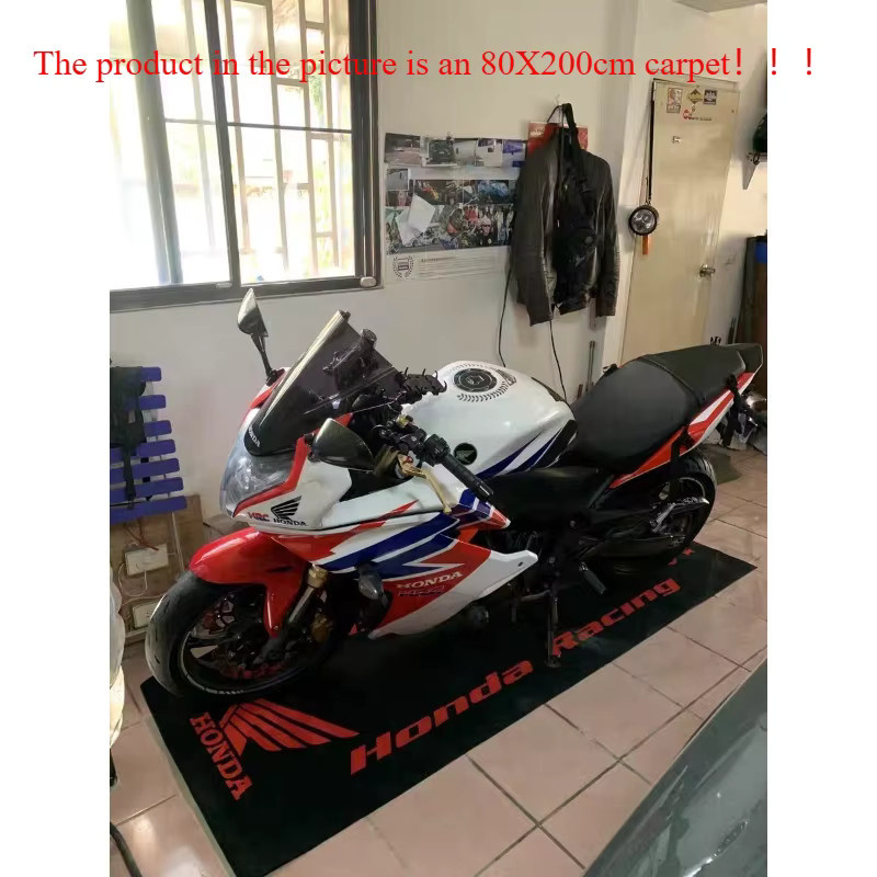 HONDA Motorrad Teppich Anti-Rutsch Matte für Garage und Wohnzimmer - Bild 3