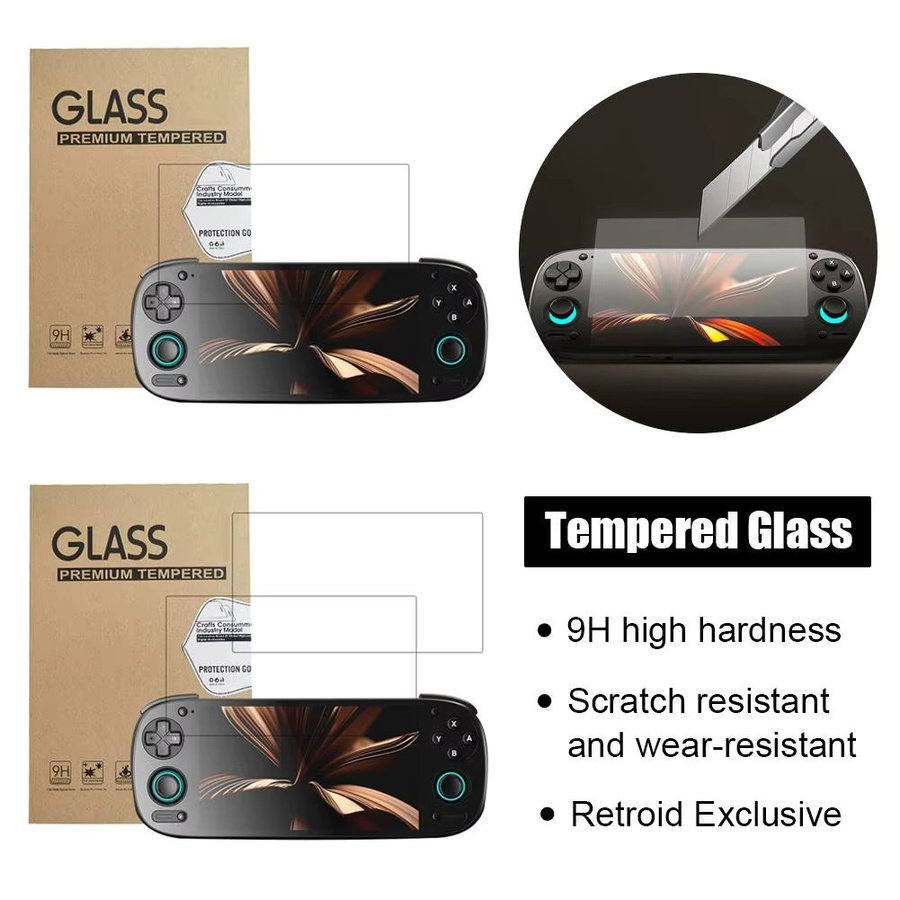 Retroid Pocket 5 Schutzfolie aus gehärtetem Glas, transparent - Bild 3