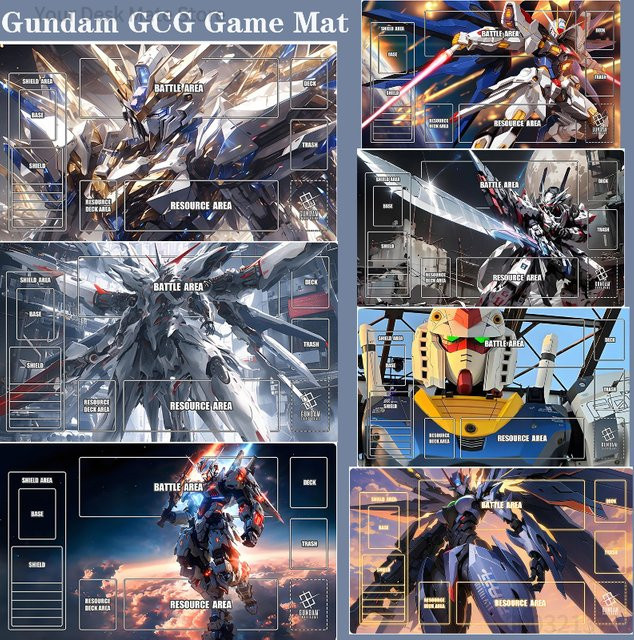 Bandai Gundam Solo-Spielmatte, Bunt / Mehrfarbig, Weltraum - Bild 1