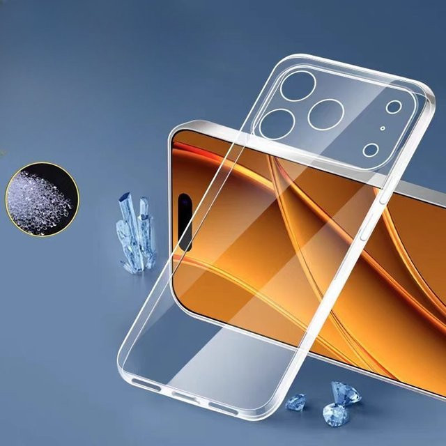 Transparente TPU-Silikonhülle für Apple iPhone 17, iPhone 17 Pro, iPhone 17 Pro Max und iPhone 17 Air - Bild 1