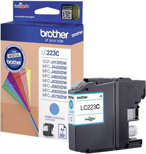 Original Brother Tintenpatrone LC-223C Cyan für Inkjet-Drucker - Bild 1