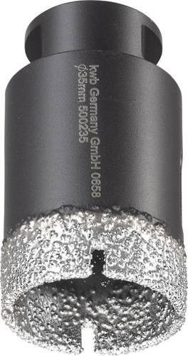 Kwb Lochsäge mit Diamantbeschichtung in Grau, Durchmesser: 35 mm - Bild 1