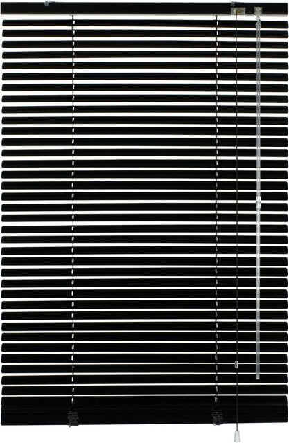 Gardinia Aluminium-Jalousie Schwarz B: 70 cm, H: 175 cm - Bild 1