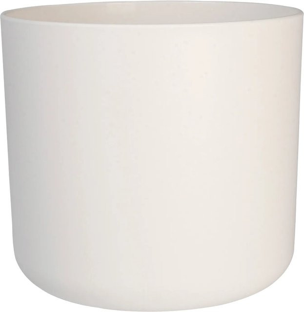 Elho Blumentopf B.For Soft Rund in Weiß mit modernem Design für Zimmerpflanzen Durchmesser: 29,5 cm - Bild 1