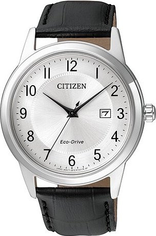 Citizen Armbanduhr, Solar, Edelstahl, Leder, Herren - Bild 1