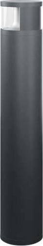 ESYLUX LED-Pollerleuchte BL-ALV50 018 840 in Schwarz - Bild 1