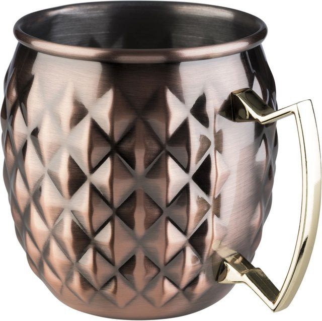 APS Moscow Mule Becher aus Edelstahl in Kupfer/Braun, 500 ml - Bild 1