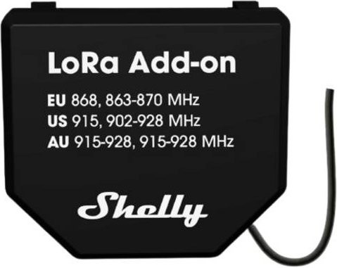 Shelly LoRa Add-on Funkmodul für Funk-Schalter in Schwarz - Bild 2