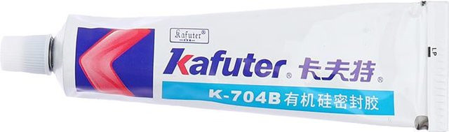 Kafuter Silikondichtmittel als wasserdichter und hochtemperaturbeständiger Elektronikkleber in Weiß oder Schwarz - Bild 1