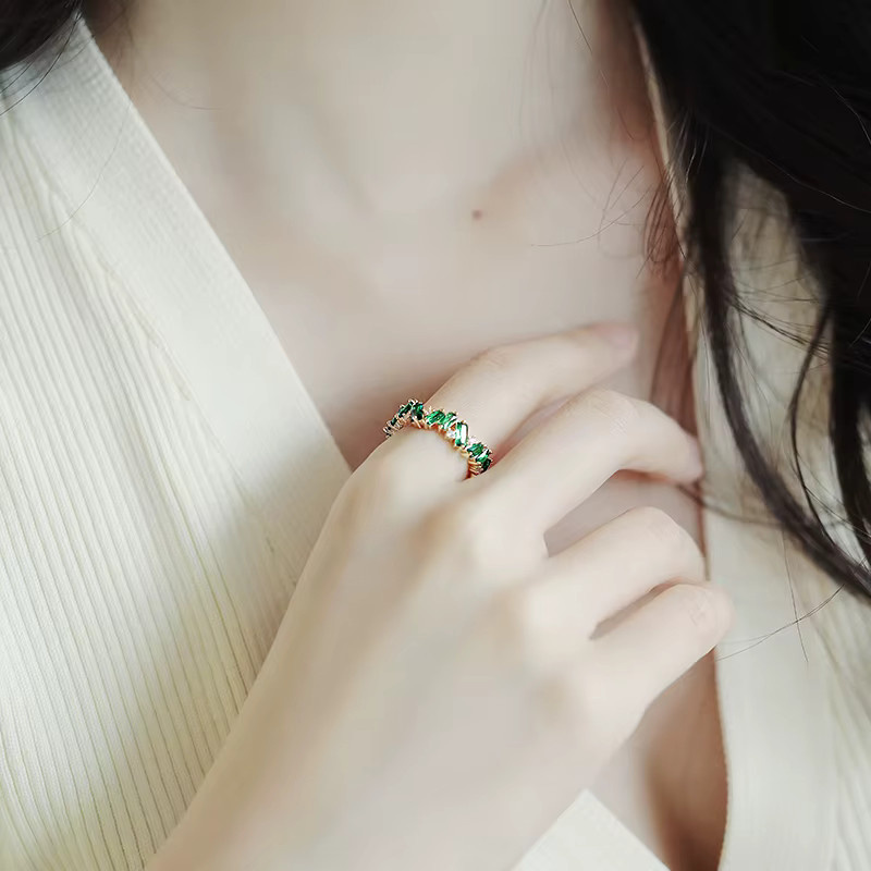 Huitan Chic Ring, Gold, Zirkonia, Damen - Bild 3