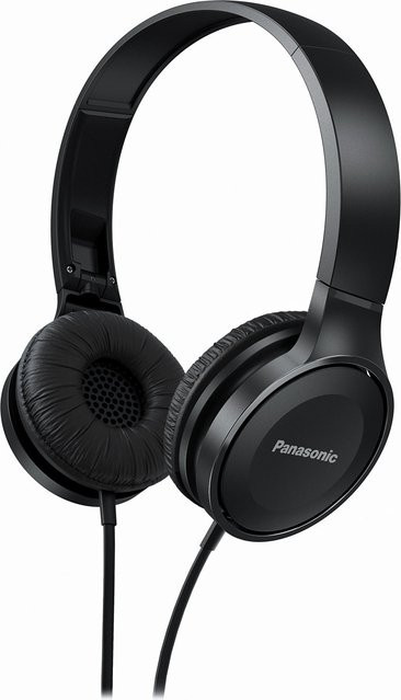 Panasonic RP-HF100ME On-Ear Kopfhörer in Schwarz mit 3,5 mm Klinkenanschluss - Bild 1