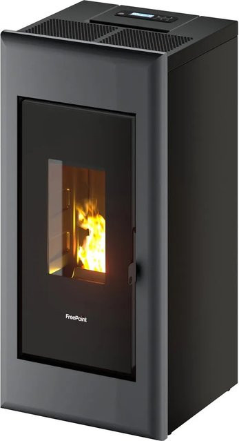 FreePoint Pelletofen One Airtight in Titangrau mit 7 kW Leistung und WiFi-Funktion - Bild 1