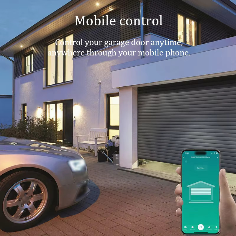 Tuya Zigbee 3.0 WLAN-Schaltmodul Intelligenter Garagentoröffner-Controller in Weiß Kompatibel mit Alexa und Google Home Assistant - Bild 2