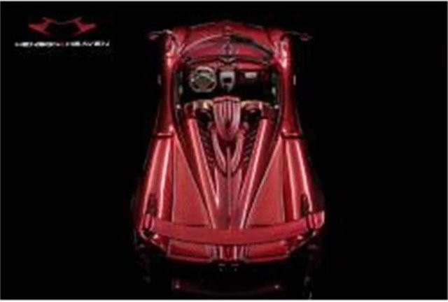 Linyi toy car Zonda Huayra Carbon Version Diecast Modellauto, 1:64, ab 14 Jahren - Bild 1