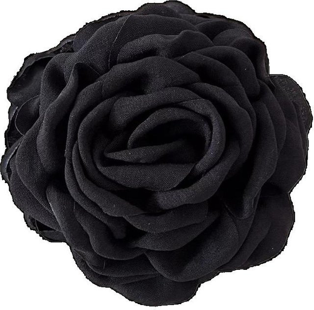 Haarklammer Rose, schwarz, Damen - Bild 1