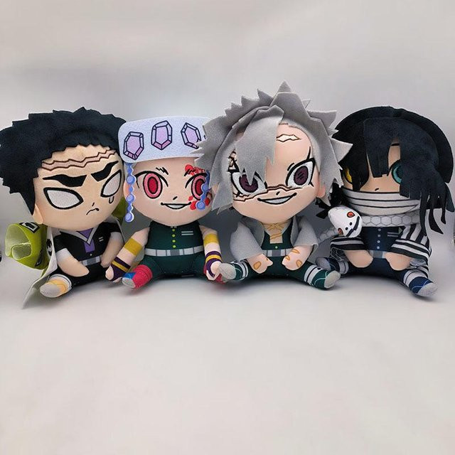 Demon Slayer Plüsch Anhänger Spielzeug Puppe, ab 3 Jahren - Bild 1