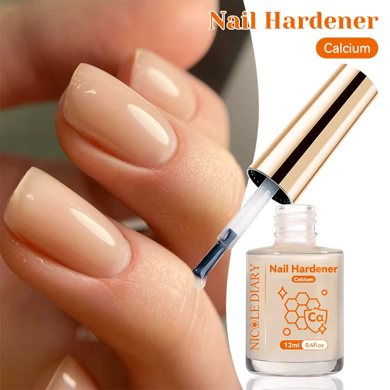 NICOLE DIARY Nagelstärker Keratin-Nagellack, Rosa, 12 ml - Bild 2