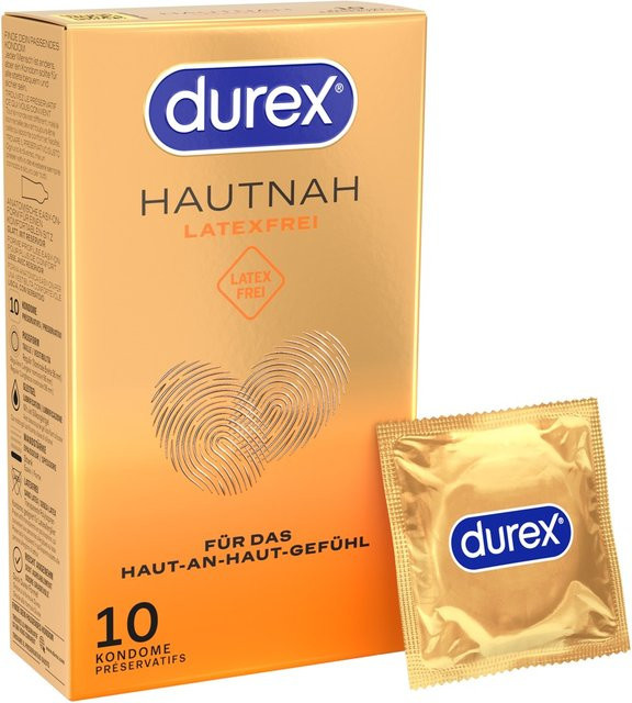 Durex Hautnah Kondome aus Polyisopren, Latexfrei, Unisex - Bild 1